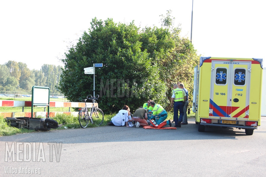 Scooterrijders gewond na aanrijding Noldijk
