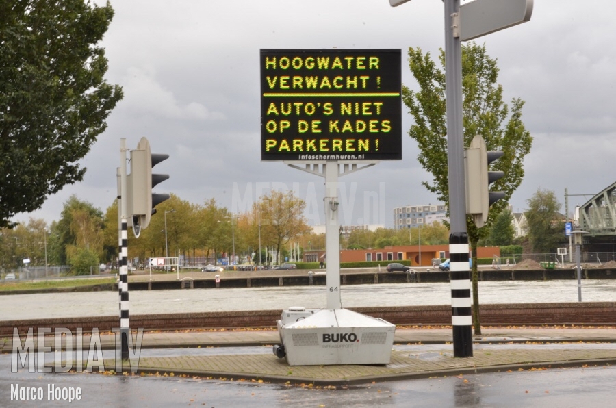 Waarschuwing voor hoogwater in Rotterdam
