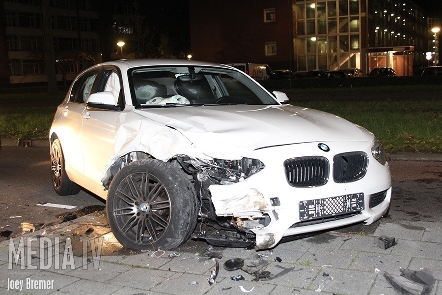Eenzijdig ongeval Oldegaarde Rotterdam