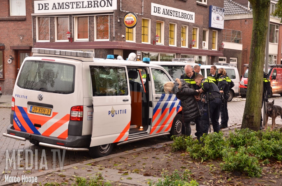Arrestaties na belagen scheidsrechter voetbalvereniging Kralingseveer Rotterdam (video)