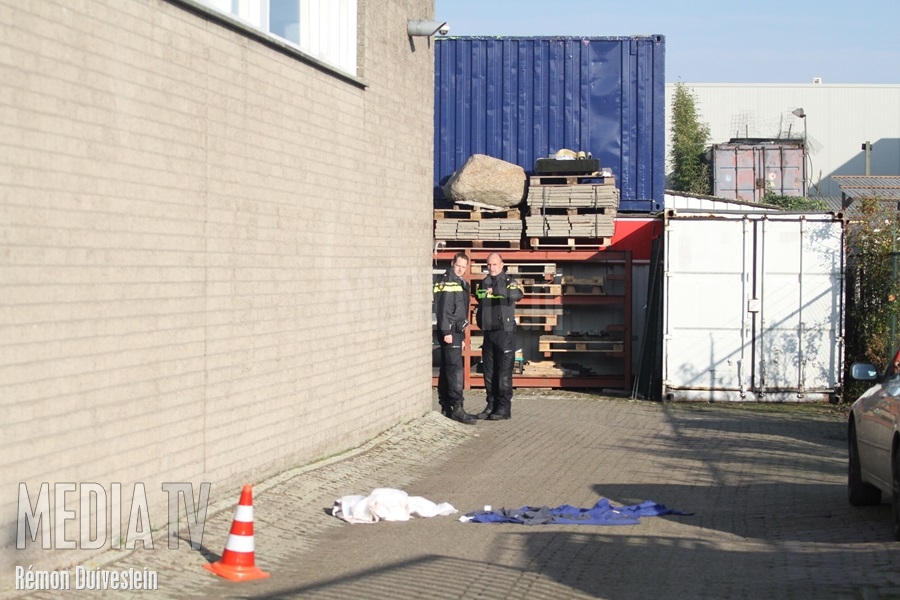 Man zwaargewond bij ruzie op Industrieweg Vlaardingen (video)