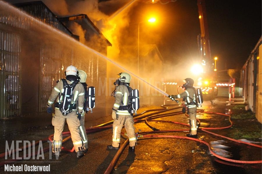 Na het weekend meer duidelijk over asbest na brand Dirksland
