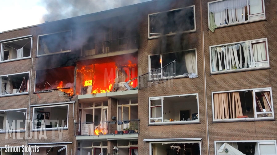 Bewoners nog niet terug naar woning na explosie Moddermanstraat