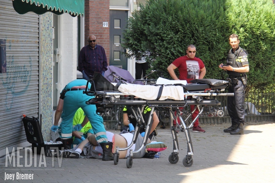 Gewonde bij schietpartij Aleidisstraat Rotterdam (video)
