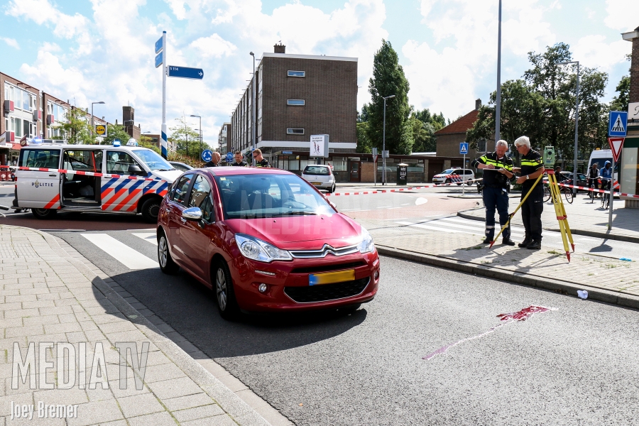 Voetganger overleden bij aanrijding Burgemeester Baumannlaan Rotterdam (video)