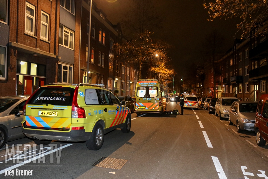 Man gewond bij steekpartij Allard Piersonstraat Rotterdam