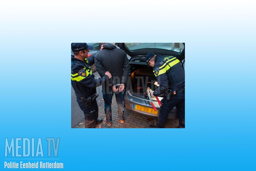Albanezen met drugs aangehouden Posthoornstraat Rotterdam
