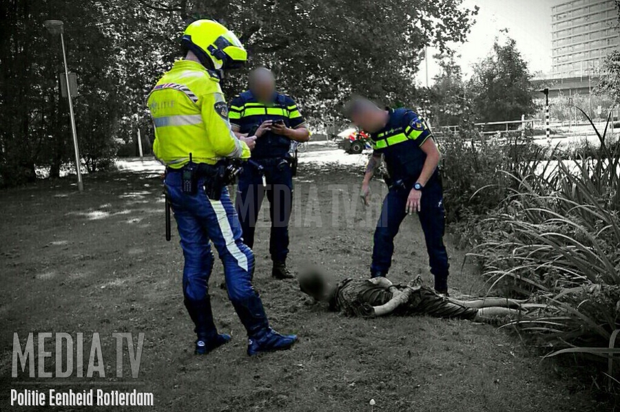 Vluchtende Belg met 7,5 kilo hennep opgepakt na achtervolging in Capelle