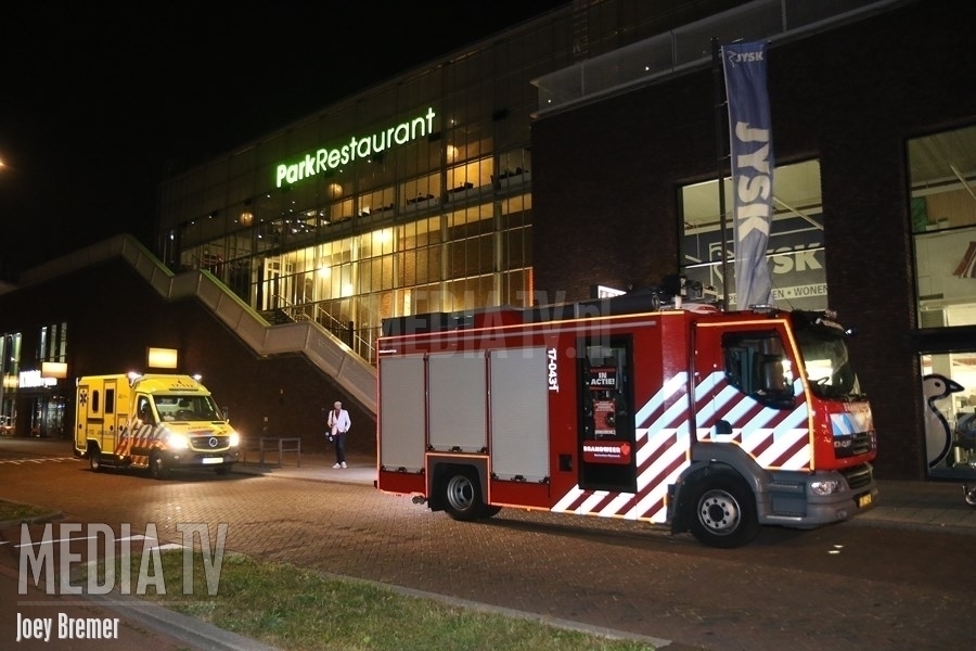 Persoon gewond na elektrische schok Vierhavensstraat Rotterdam