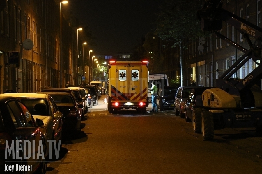 Man gewond na schietpartij Davidsstraat Rotterdam