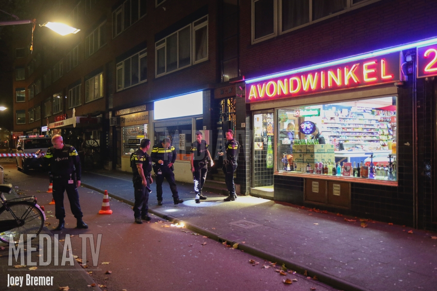 Schietpartij tijdens ruzie bij avondwinkel Dordtselaan Rotterdam (video)