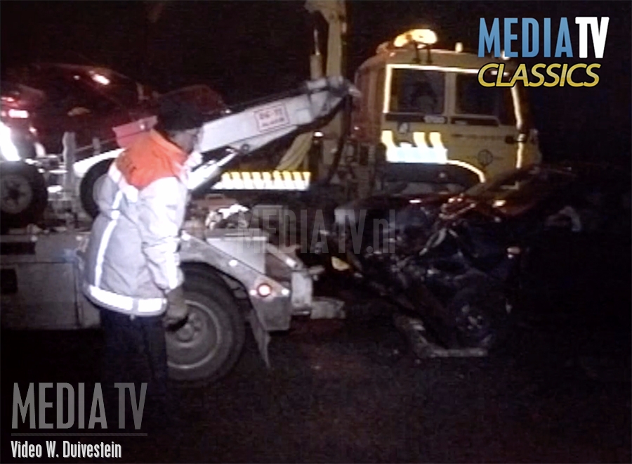 MediaTV Classics (1994) Flinke aanrijding met letsel op snelweg A20 Rotterdam (video)