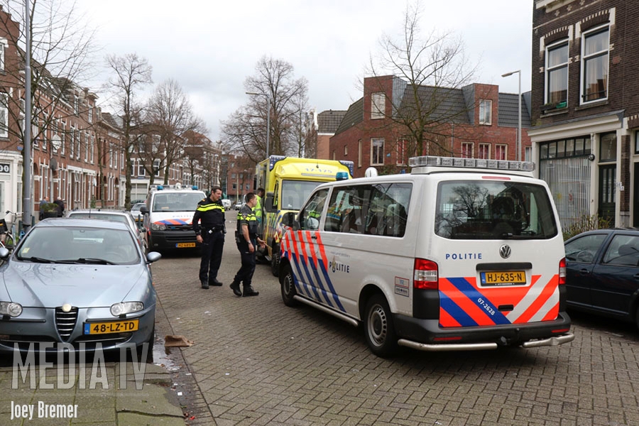 Melding steekpartij blijkt ongeval 2e Schansstraat Rotterdam