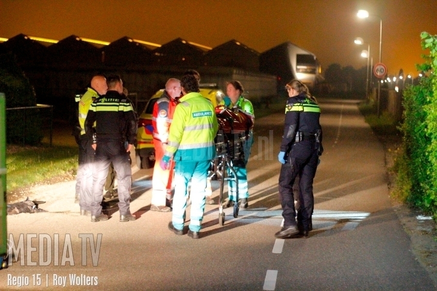 Scooterrijder gewond na ongeval op de Anthuriumweg in Bleiswijk