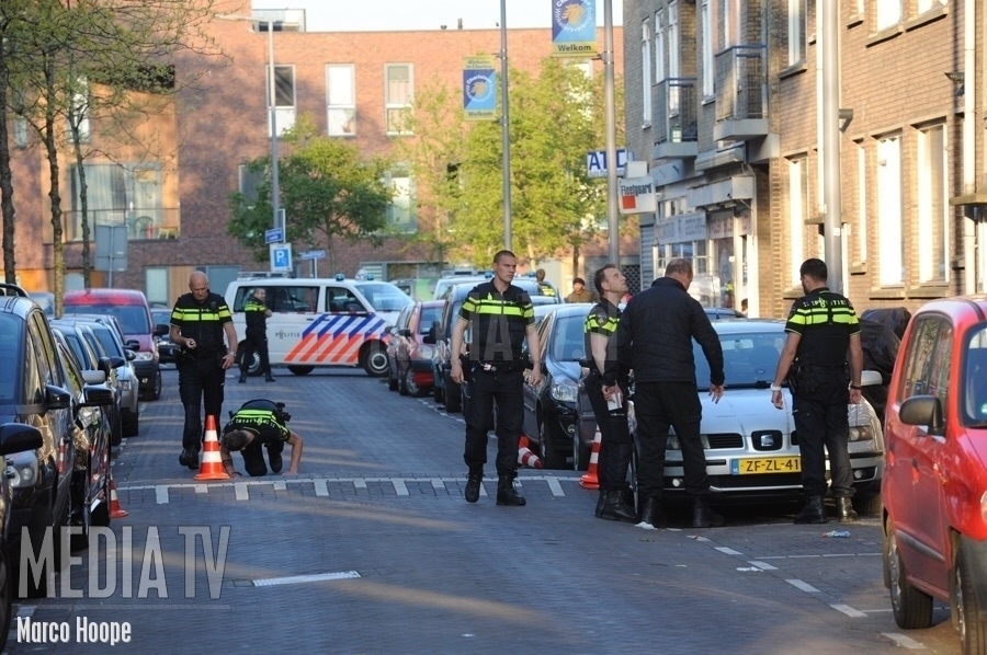 Twee mannen gewond na schietpartij Katendrechtse Lagedijk Rotterdam (video)