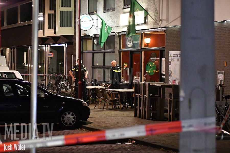 Schietpartij in poolcafé Marktstraat Bodegraven