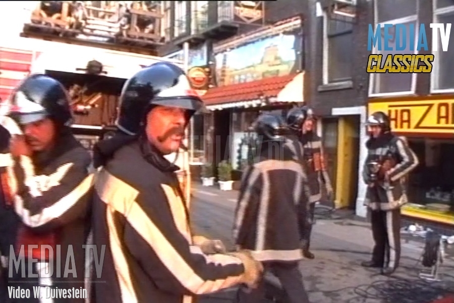 MediaTV Classics(1994): Bewoners gewond bij uitslaande woningbrand Schiedamseweg Rotterdam (video)