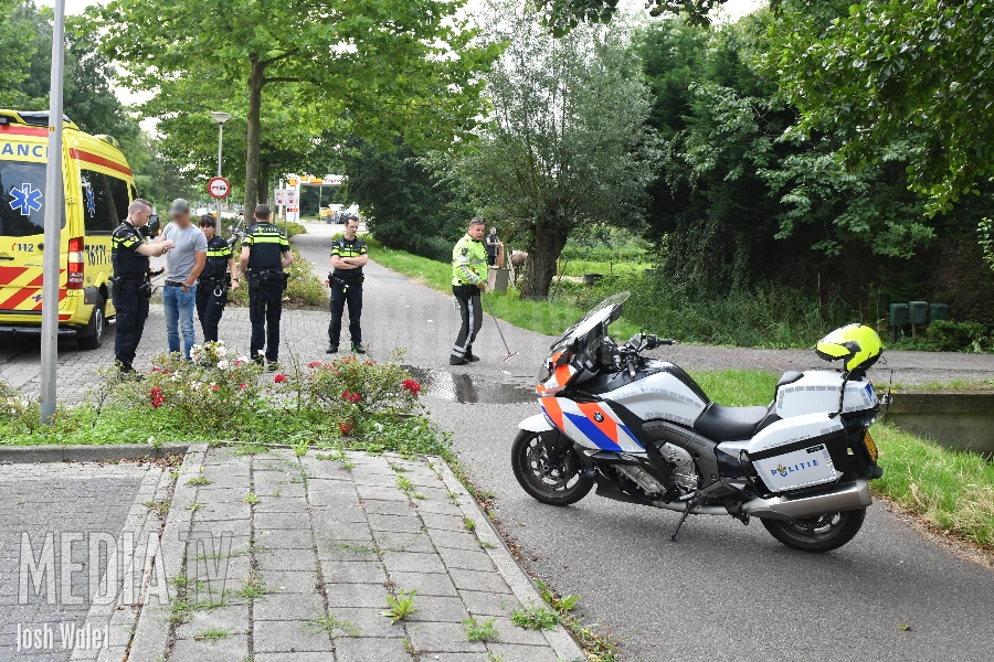 Automobilist aangehouden na aanrijding met fietser Hazerswoude Rijndijk