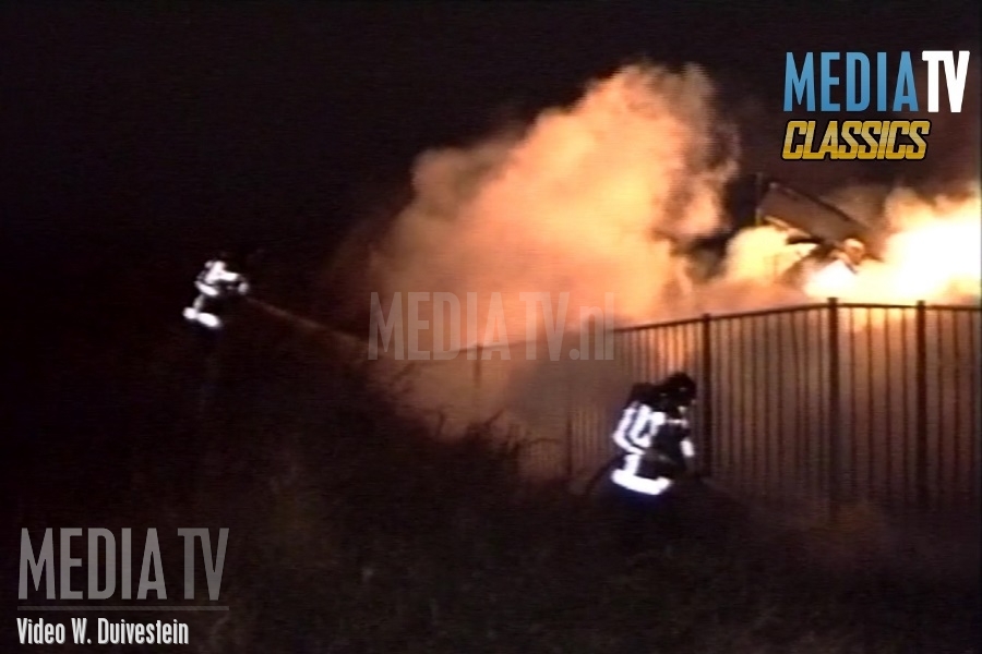 MediaTV Classics (1994): Garagebedrijf verwoest door brand 2e Rosestraat Rotterdam