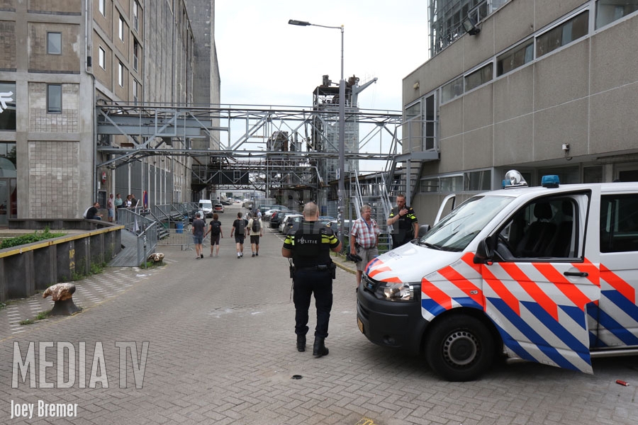 Concert in Maassilo afgelast in verband met terreurdreiging Maashaven Rotterdam (video)