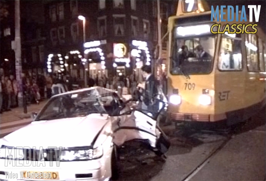 MediaTV Classics (1994) Tramongeval met beknelling Vierambachtsstraat Rotterdam (video)