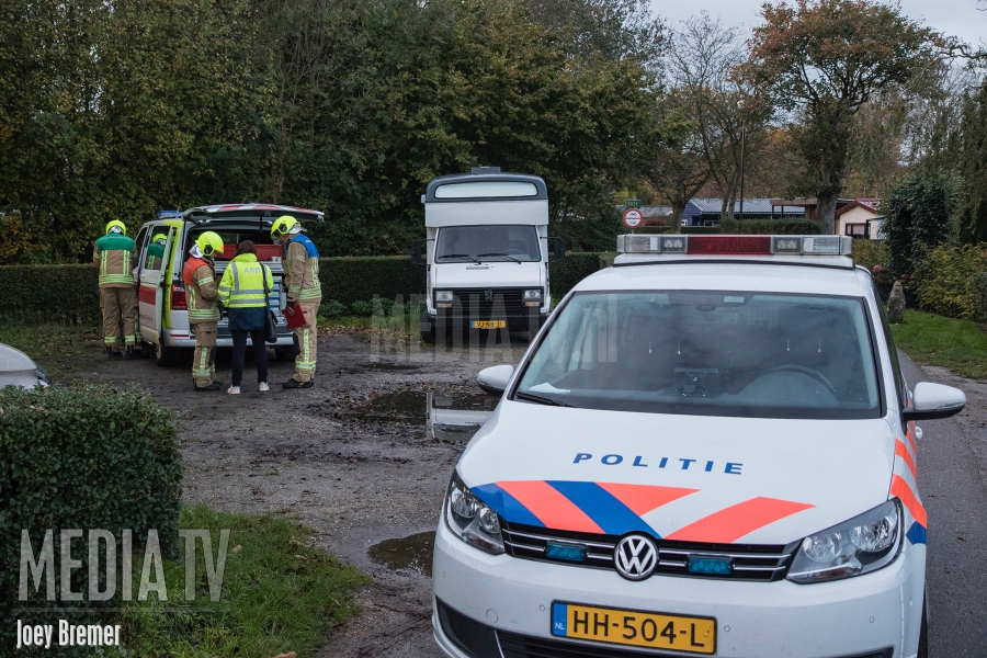 Drugslaboratorium en drugs ontdekt op camping Kruininger Gors Oostvoorne