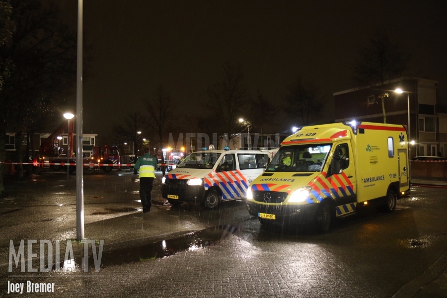 Zeven gewonden door lekke kachelpijp in Hoogvliet