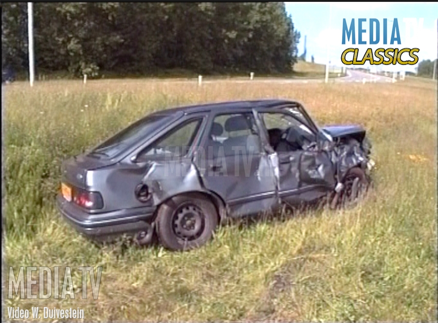 MediaTV Classics (1995):  Veel schade bij ongeval in Botlek (video)
