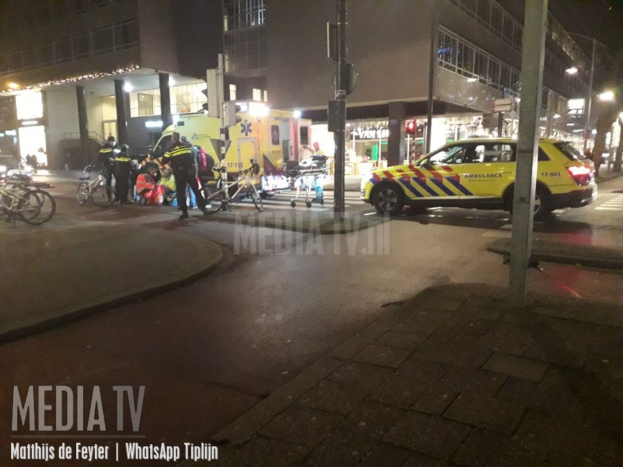 Kind gewond na ongeval Meent Rotterdam