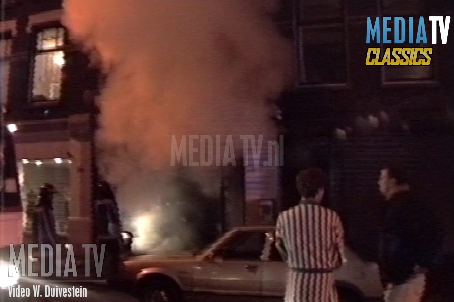 MediaTV Classics (1994): Uitslaande brand in winkelpand Zaagmolendrift Rotterdam