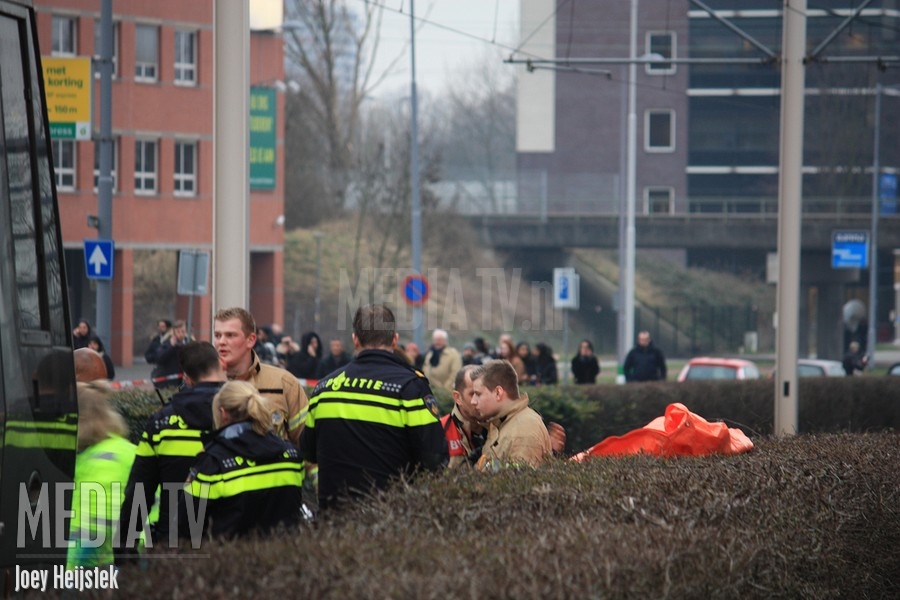 Verkeersinfarct na fataal ongeval met metro Hoofdweg Rotterdam