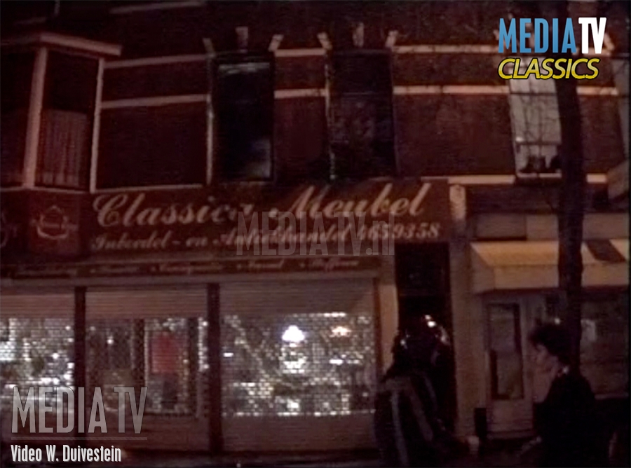 MediaTV Classics (1995): Uitslaande brand in woning Nieuwe Binnenweg Rotterdam (video)