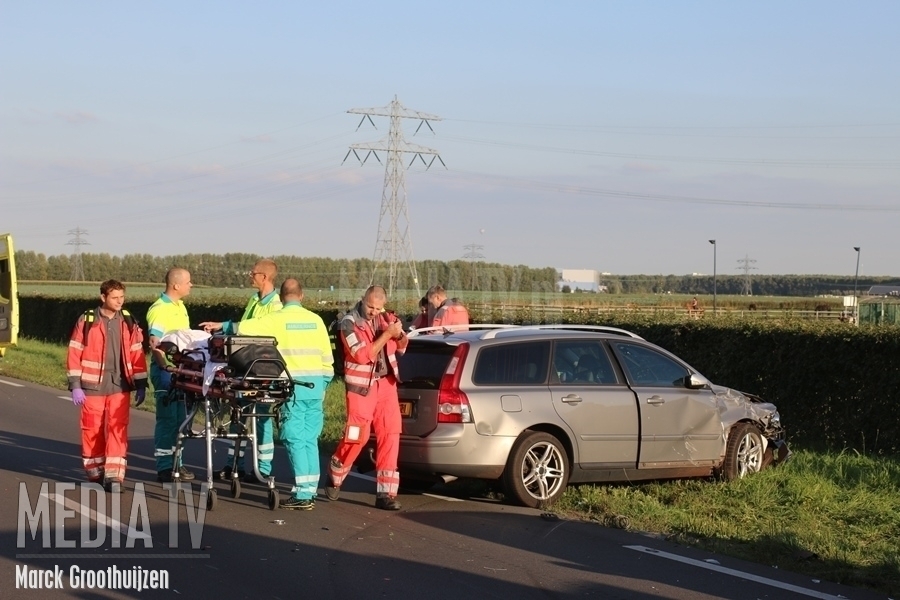 Gewonden bij ongeval Groene Kruisweg Geervliet