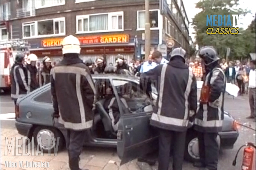 MediaTV Classics (1995): Ongeval met beknelling Stadhoudersweg Rotterdam (video)
