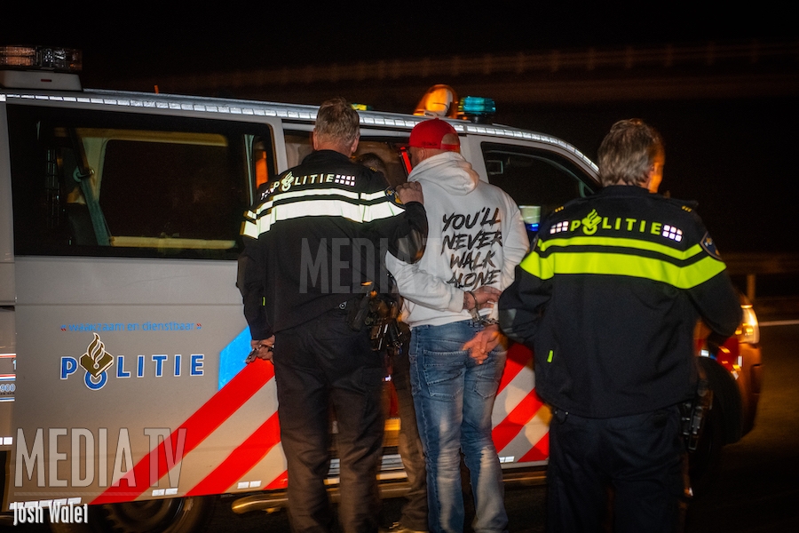 Man aangehouden na verkeersruzie op N11 Alphen aan den Rijn