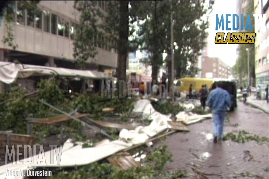 MediaTV Classics (1997): Veel schade door noodweer in regio Rotterdam