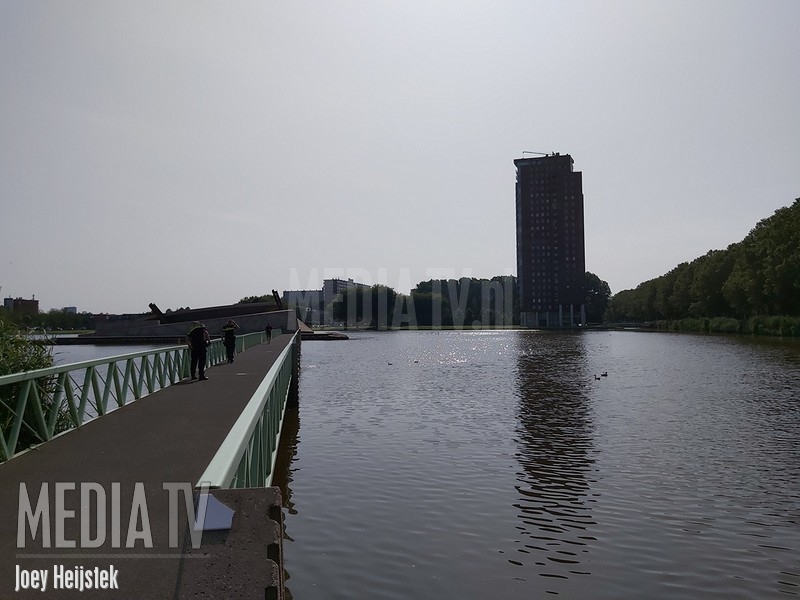 Groot alarm voor mogelijke drenkeling Prinsenpark Rotterdam