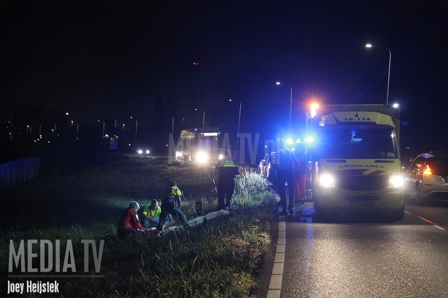 Fietser zwaargewond op IJsseldijk Capelle aan den IJssel