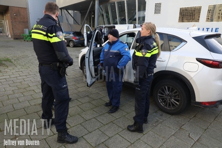 Politie en handhaving organiseren preventie ochtend Academieplein Rotterdam