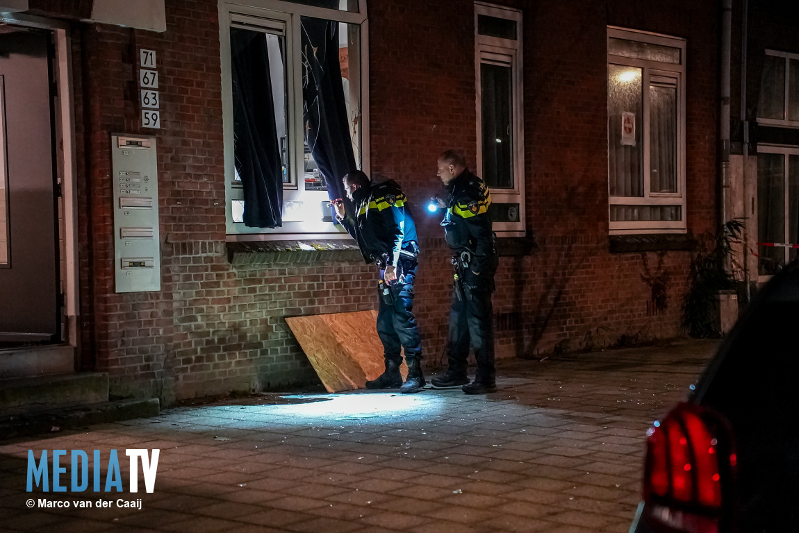 19-jarige man uit Wassenaar aangehouden voor explosie Kerkhoflaan